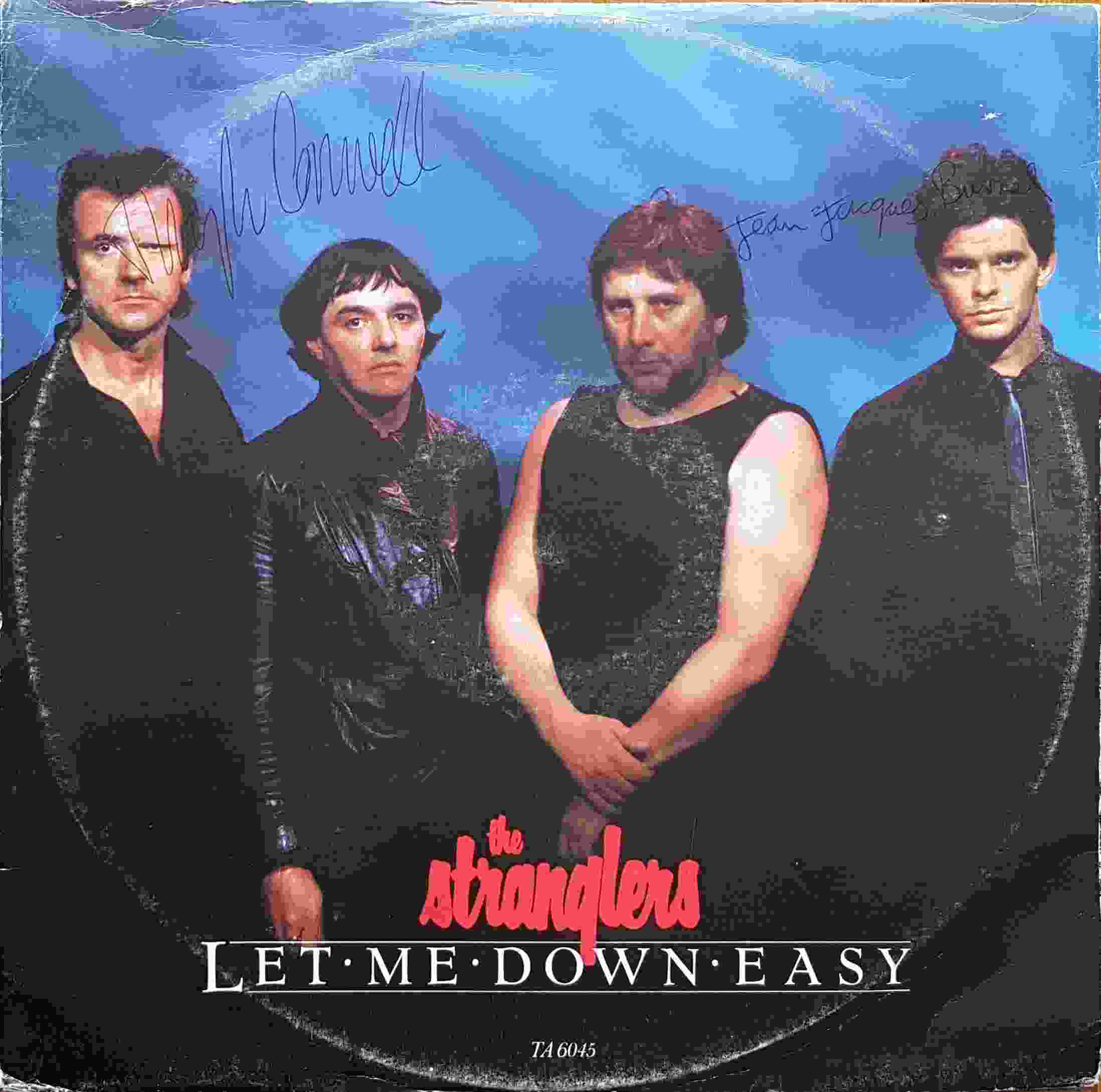 Picture of TA 6045 A Let me down easy - Autographed by artist The Stranglers 